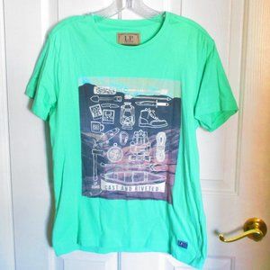 LP Jeans Louis Philippe Tee w/ Outdoorsy Print